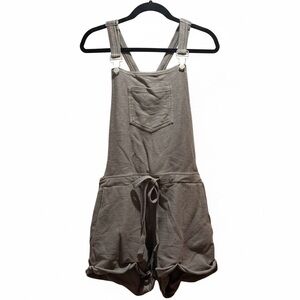 Vici Charcoal Overalls with Pocket Detail